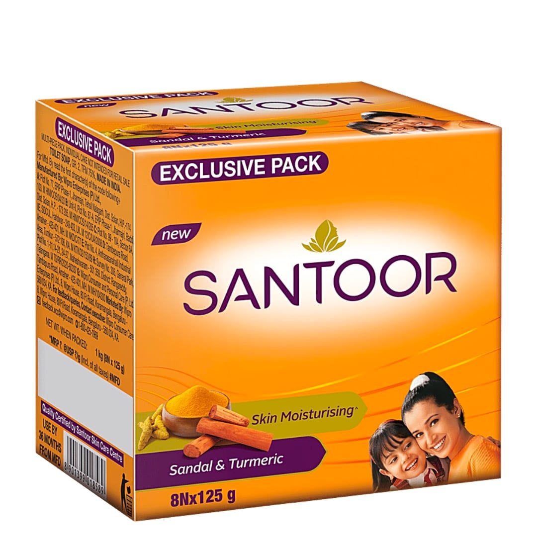 Skin Moisturizing Sandal & Turmeric Bathing Soap