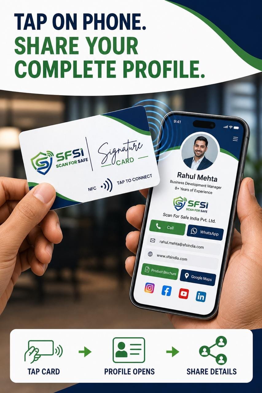 Signature card / NFC Card