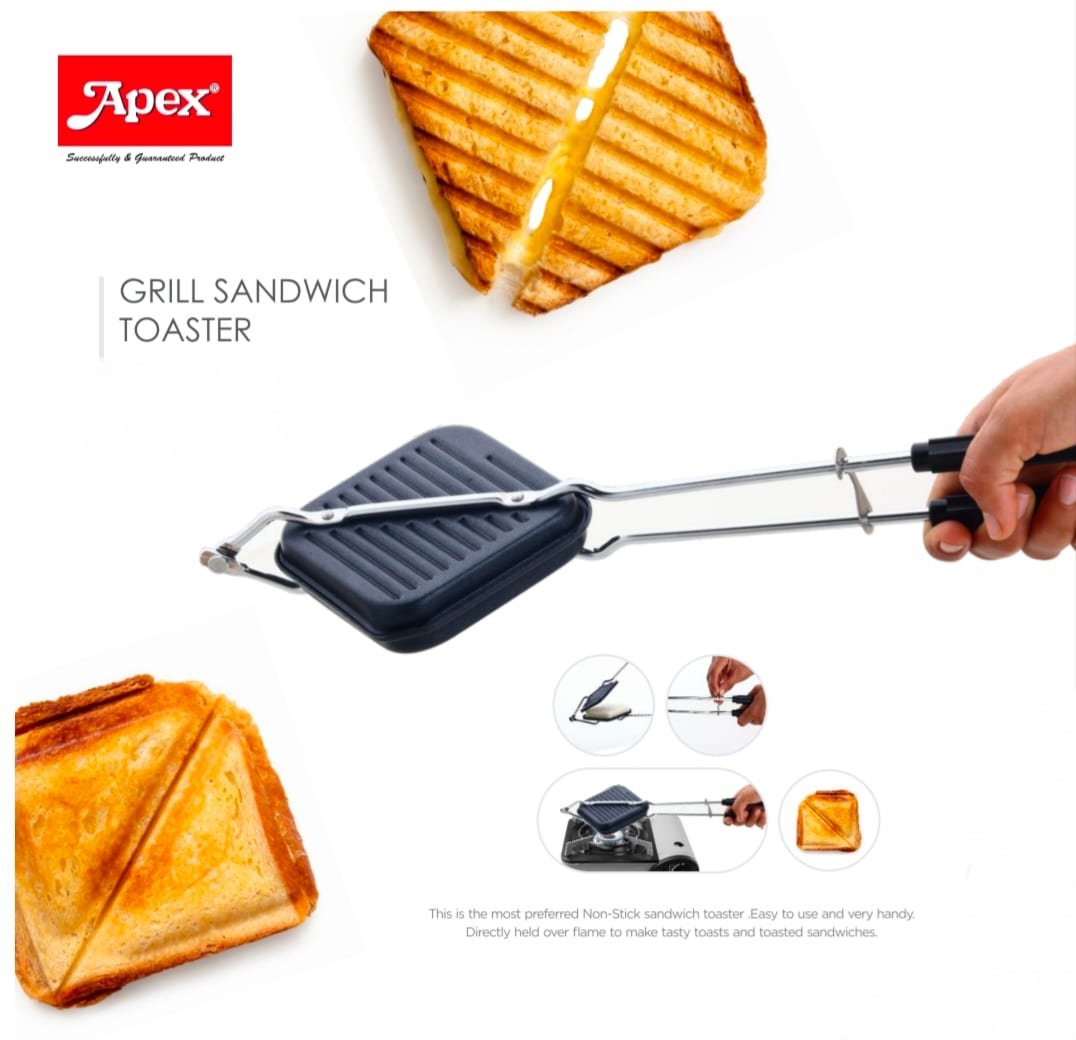 Apex Non-Stick Grill Sandwich Toaster